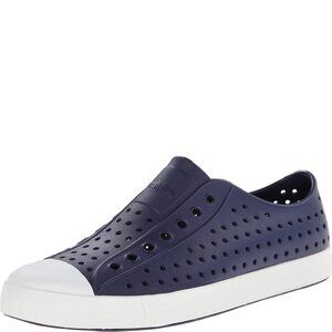 NATIVE SHOES, JEFFERSON, LIGHTWEIGHT SNEAKER FOR ADULTS, REGATTA BLUE/SHELL WHIT